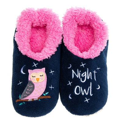 Night Owl Snoozies Pairables Super Soft Ladies' House Slipper