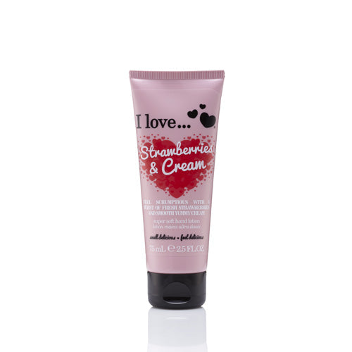 Strawberries & Cream Hand Lotion – 75ml