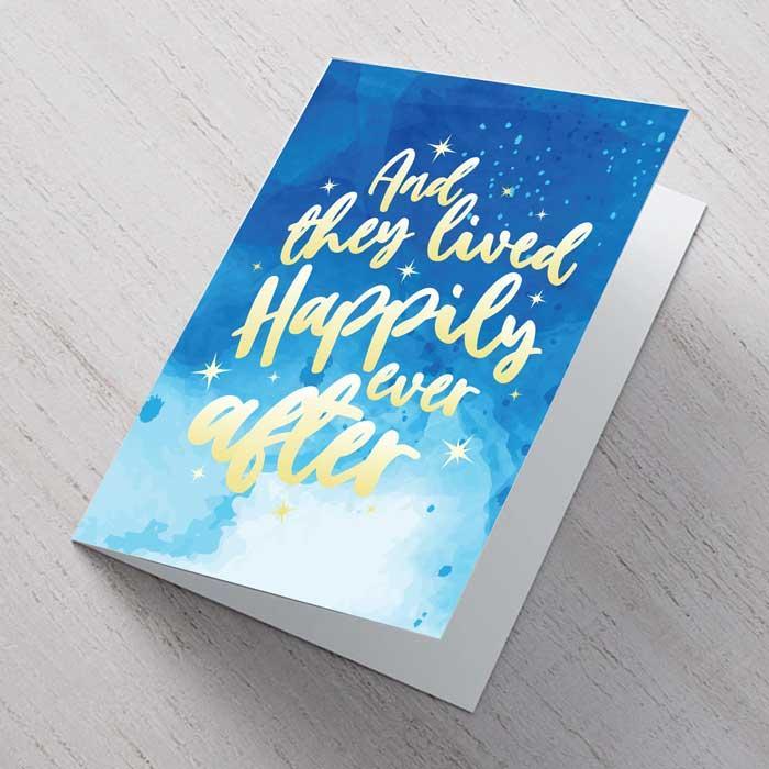 Happily Ever After A6 Card
