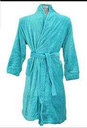 Blue Fleece Robe