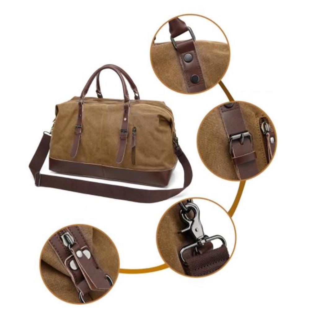 Canvas Duffel Travel Bag