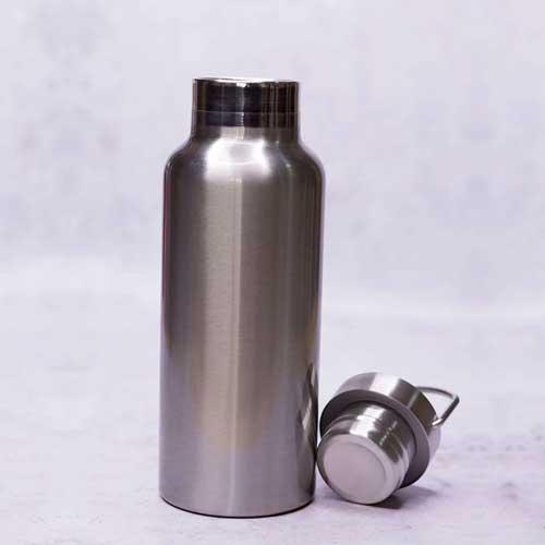 Silver Asa Vacuum Bottle, 500ml - Name
