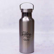 Silver Asa Vacuum Bottle, 500ml - Name