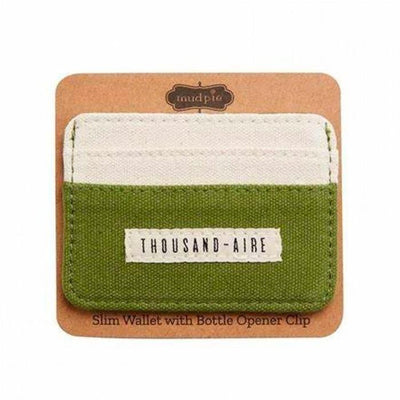 Thousand-Aire Slim Wallet With Bottle Opener
