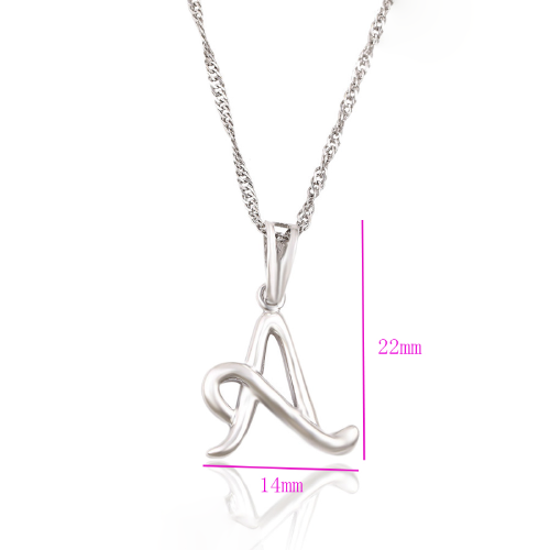 Letter Drop Necklace
