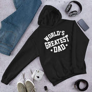 Personalised Black Hoodie - World's Greatest Dad