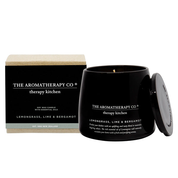 Therapy Kitchen Candle - Lemongrass, Lime & Bergamot, 260g